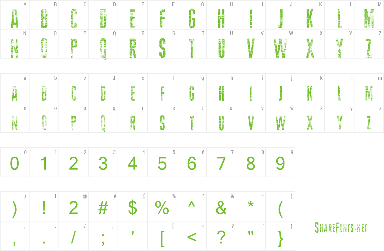 Font VTKS Money preview